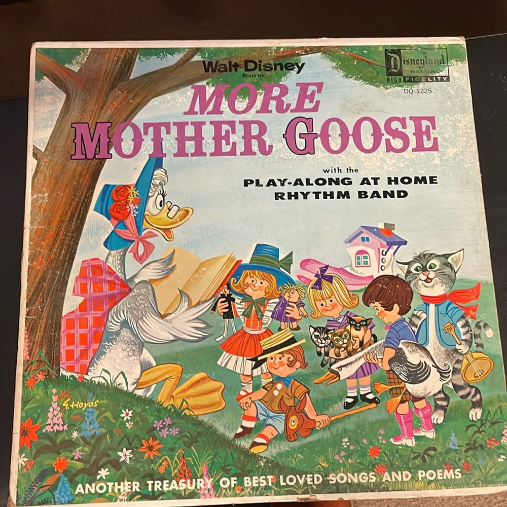Walt Disney More Mother Goose record